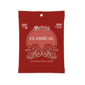 MARTIN - M260 - Cordes de guitare classique en nylon - normal