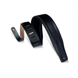 LEVY'S - DM1PD-BLK - LEATHER Strap 