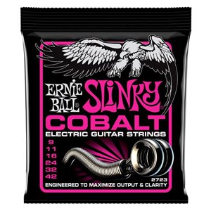 ERNIE BALL - CORDES GUITARE ÉLECTRIQUE - COBALT - 9-42