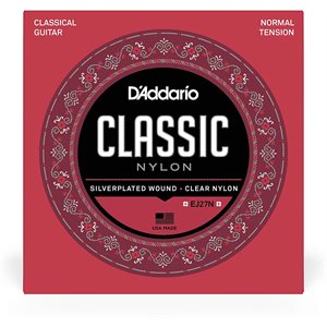 D'ADDARIO - EJ27N - CORDES DE GUITARE CLASSIQUE - TENSION NORMALE