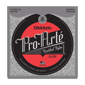 D'ADDARIO - EJ30 - corde de guitare classique - Filage d'argent - tension normale