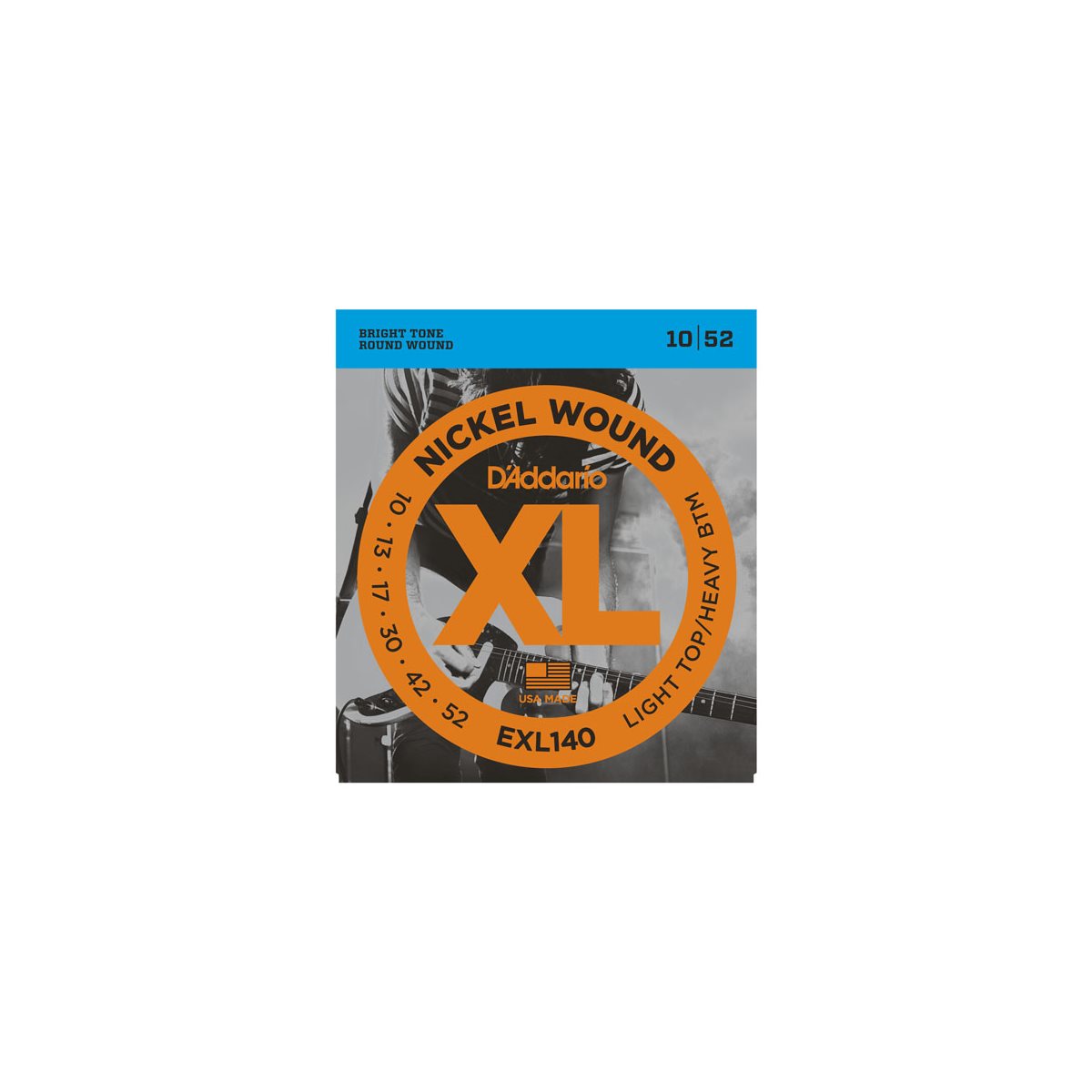 D'ADDARIO - EXL140 - Electric Guitar Strings - 10-52