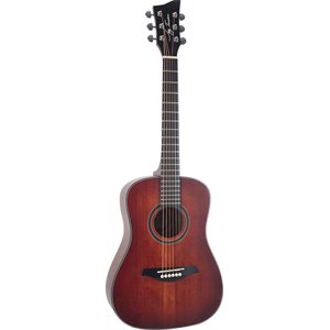 JAY TURSER - DREADNOUGHT FORMAT 1 / 2 - FINI SATIN - ROUGE