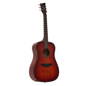 JAY TURSER - Dreadnought FORMAT 3 / 4 - FINI SATIN - ROUGE