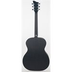 JAY TURSER - JTA54F-LX-BLACK - Guitare acoustique folk HPL pleine grandeur - Quilted Satin Black