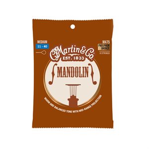 MARTIN - M475 - Cordes de Mandoline Phosphor Bronze - medium