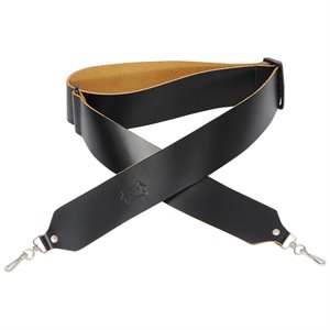 LEVY'S - M9-BLK - Leather Banjo Strap