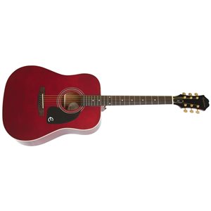 EPIPHONE - DR-100 Édition spéciale - Rouge vin