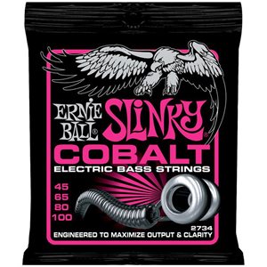 ERNIE BALL - BASS STRINGS - COBALT - 45-100 