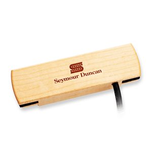 SEYMOUR - 11500-31 - SOUNDHOLE PICKUP de guitare acoustique Woody Hum Canceling - finition érable