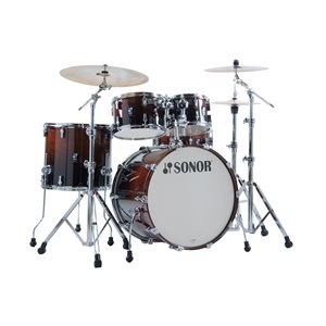 SONOR - AQ2 - ensemble de batterie 5-pièces (10,12,16,14s,22) - Brown Fade