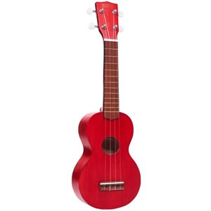 MAHALO - MK1-TRD - Kahiko Soprano Ukulele - Transparent Red