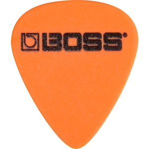 BOSS - DELRIN PICK 0.60mm - ensemble de 12 pick