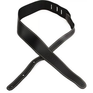 MARTIN - SLIM LEATHER STRAP - BLACK