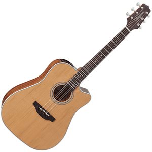 TAKAMINE - GD20CE-NS - guitare acoustique / electric Dreadnought - Naturel Satin