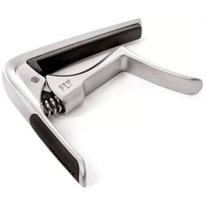 DUNLOP - 63CSC - Trigger Fly Capo pour guitare acoustique - Satin Chrome