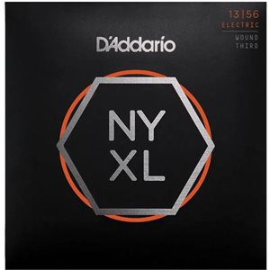 D'ADDARIO - NYXL1356W - cordes de guitare électrique - 3ème à bobinage - 13-56