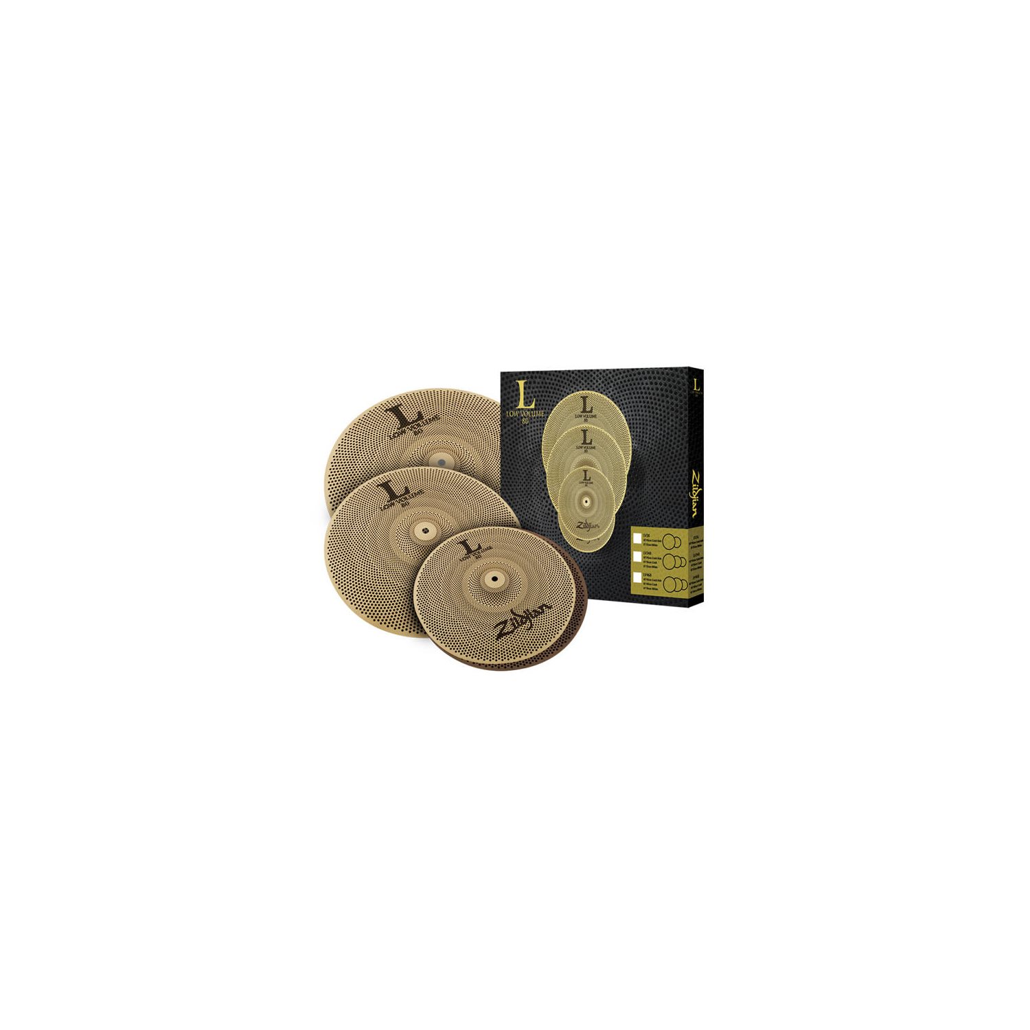 ZILDJIAN - LV468 - L80 Low Volume - 468 Box Set