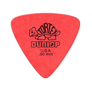 DUNLOP - 431P.50 - Ensemble de 6 pick Tortex Triangle, 0,5 mm