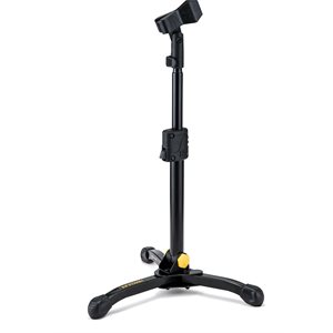 HERCULES - MS300B - SUPPORT DE MICROPHONE DROIT À PROFIL BAS AVEC CLIP MICRO EZ