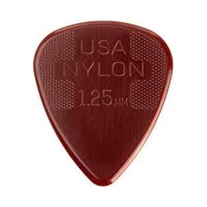 DUNLOP - 44P-1.25 - Médiator de guitare en nylon de 1,25 mm