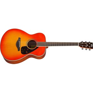 YAMAHA - FS820 - Guitare acoustique à petit corps avec table en épicéa massif - Autumn Burst