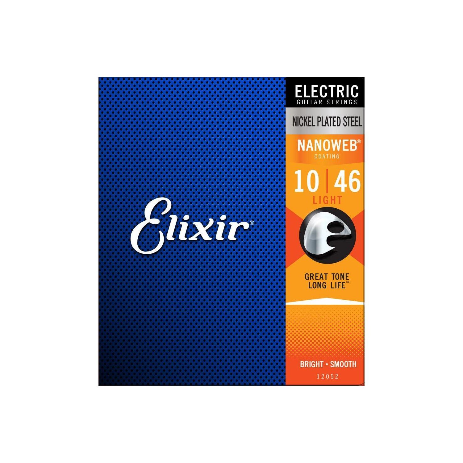 Elixir - 12052 - Cordes de guitare électrique avec revêtement Nanoweb - 10-46