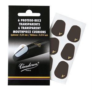 VANDOREN - VMCX6 - COUSSINS d'EMBOUCHURES noir