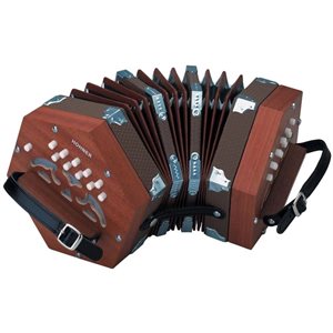 HOHNER - D40 - Accordéon en tonalité de G / C - Concertina 20 Key